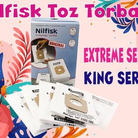 Nilfisk GM 300 Uyumlu Süpürge Toz Torba