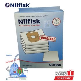 Nilfisk Nilfisk Tozts Select 4'lü Toz Torbası