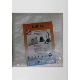 Nilfisk Power Elektrikli 5 Adet Uyumlu Süpürge Toz Torbası