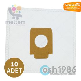 Nilfisk Power P Animal 10 Adet Uyumlu Süpürge Toz Torbası
