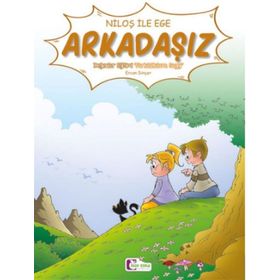 Nilos ile Ege Arkadaşız Renkli Hikaye Büyük Boy Mor Elma Yayıncılık