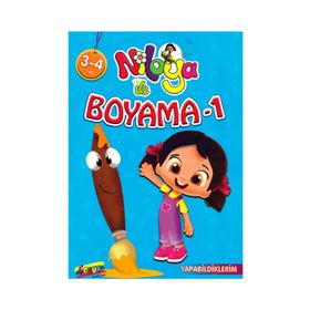 Niloya 20x28 8 Yp.renkli Boyama Kitabı - Keskin Color Yayınları