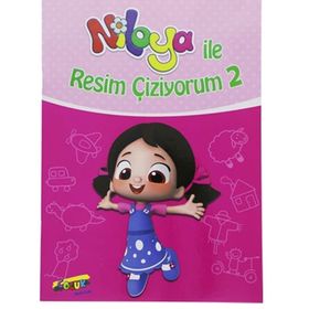 Niloya İle Resim Çiziyorum 2 Aktivite Kitabı-Keskin Color