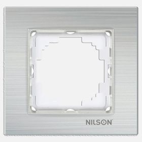 Nilson Gümüş Alüminyum Tekli Çerçeve