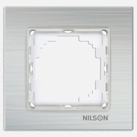 Nilson Gümüş Alüminyum Tekli Çerçeve