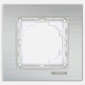 Nilson Gümüş Alüminyum Tekli Çerçeve