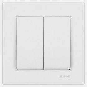 Nilson Moda Beyaz Işıklı Komütatör