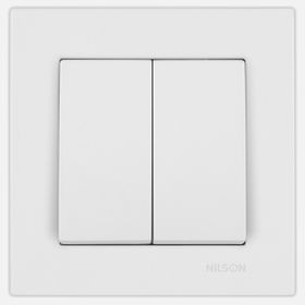 Nilson Moda Beyaz Işıklı Komütatör