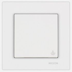 Nilson Moda Beyaz Işıklı Light Anahtar