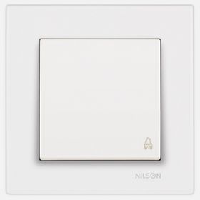 Nilson Moda Beyaz Zil Butonu