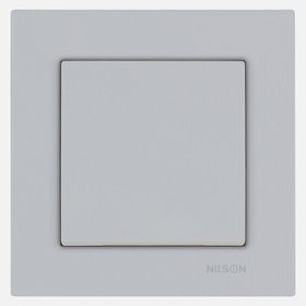 Nilson Moda Gri Kapaklı Topraklı Priz