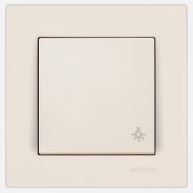 Nilson Moda Krem Işıklı Zil
