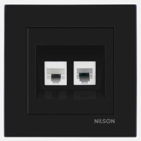 Nilson Moda Siyah Data Numeris Anahtar