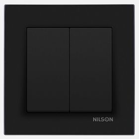 Nilson Moda Siyah Işıklı Komütatör