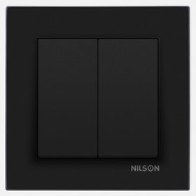Nilson Moda Siyah Işıklı Komütatör