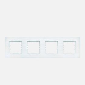Nilson Selene Beyaz Desenli 4'lü Çerçeve