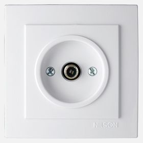 Nilson Touran Beyaz F Konnektör SAT Prizi