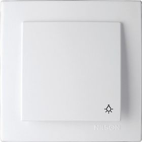 Nilson Touran Beyaz Işıklı Anahtar