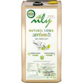 Nily Özel Seri Soğuk Sıkım Naturel 5 lt Teneke Sızma Zeytinyağı