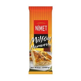 Nimet 1 kg Dondurulmuş Milföy