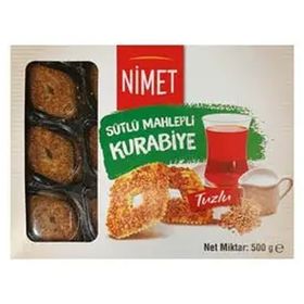 Nimet 500 gr Sütlü Mahlepli Kurabiye