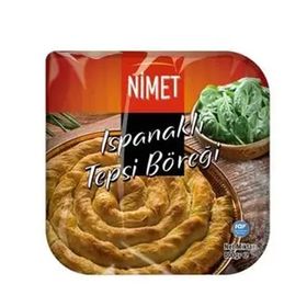 Nimet 800 gr Dondurulmuş Ispanaklı Tepsi Böreği