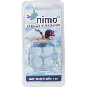 Nimo 4'lü Silikon Kulak Koruyucu