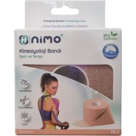 Nimo 5 cm 5 mt Bej Kinesiyoloji Bandı
