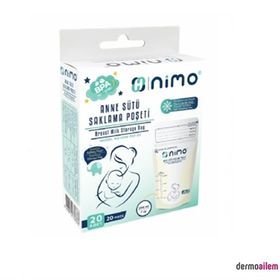 Nimo Anne Sütü 20 Adet 200 ml Saklama Poşeti