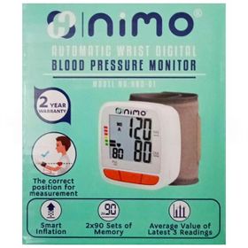 Nimo HBD-01 Otomatik Bilekten Ölçer Dijital Tansiyon Aleti