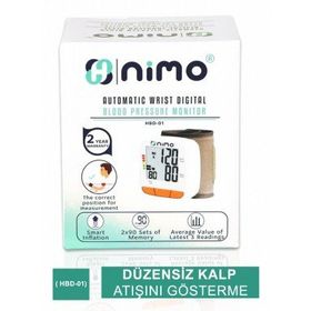 Nimo HBD-01 Otomatik Bilekten Ölçer Dijital Tansiyon Aleti