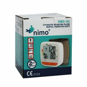 Nimo HBD-01 Otomatik Bilekten Ölçer Dijital Tansiyon Aleti