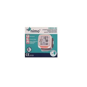 Nimo HBDK-01 Otomatik Türkçe Konuşan Bilekten Ölçer Dijital Tansiyon Aleti