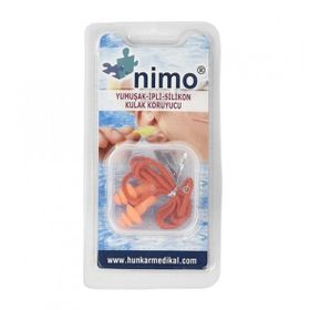Nimo İpli Silikon Kulak Koruyucu