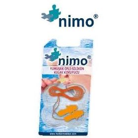 Nimo İpli Silikon Kulak Koruyucu