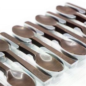 Nin Chocolate 100'lü 1,5 kg Dökme Bitter Kaşık Çikolata
