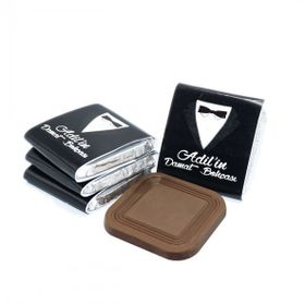 Nin Chocolate Dökme Damatlık Baskılı Damat Bohçası Çikolatası