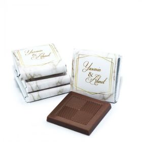 Nin Chocolate Mermer Baskılı Dökme Söz Ve Nişan Çikolatası (80 adet)