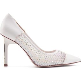 Nine West Adello2 4FX Beyaz Kadın Topuklu Ayakkabı
