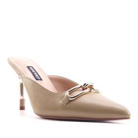 Nine West Albury 4FX Taba Topuklu Kadın Terlik