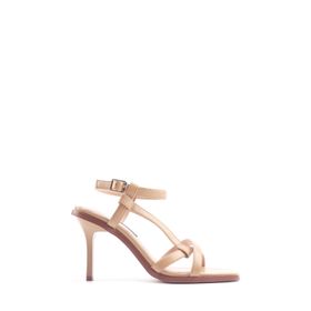 Nine West Alina 4FX Taba Dolgu Topuklu Kadın Sandalet