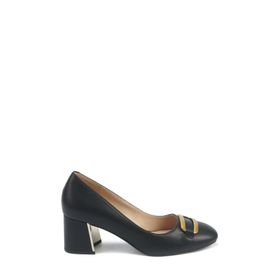 Nine West Anessa 5PR Siyah Kadın Klasik Topuklu Ayakkabı