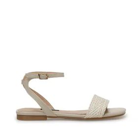 Nine West Ararat 4FX Bej Kadın Düz Sandalet