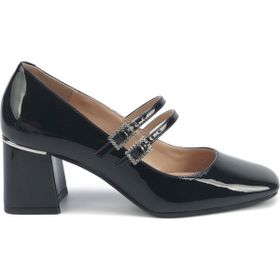 Nine West Armad 5PR Siyah Kadın Klasik Topuklu Ayakkabı