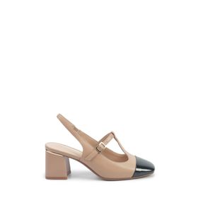 Nine West ARYAN 5PR Bej Kadın Klasik Topuklu Ayakkabı