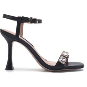 Nine West Asayen 3FX Siyah Kadın Topuklu Ayakkabı