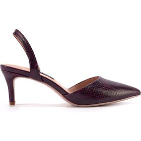 Nine West Avery 2PR Bordo Kadın Topuklu Ayakkabı