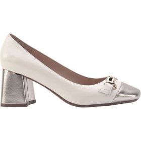 Nine West Behna 3FX Krem Kadın Topuklu Ayakkabı