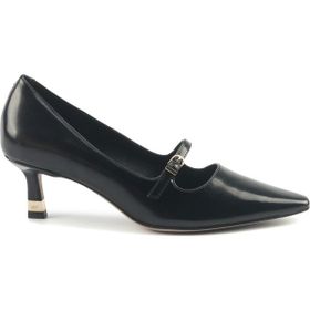 Nine West Belle 5PR Siyah Kadın Klasik Topuklu Ayakkabı