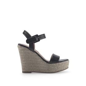Nine West Benoıt 3FX Siyah Kadın Dolgu Topuk Sandalet